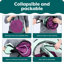 FurHaven Portable Pet Playpen for Dogs & Cats, Extra Large Indoor Kitten Playpen with Mesh Sides, Foldable Dog Playpen for Small Dogs, Pop Up Travel Dog Pen, X-Large, Pet Crate with Mesh Sides, Gray Gray Extra Large