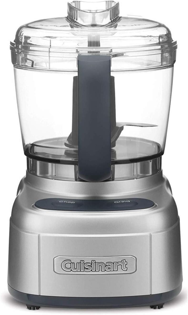 Cuisinart ECH-4SV Elemental 4-C Chopper Grinder, Silver 4-Cup