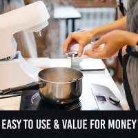 Candy Thermometer with Pot Clip - Deep Fry Oil Thermometer for Frying and Candle Making Classic (Popular)