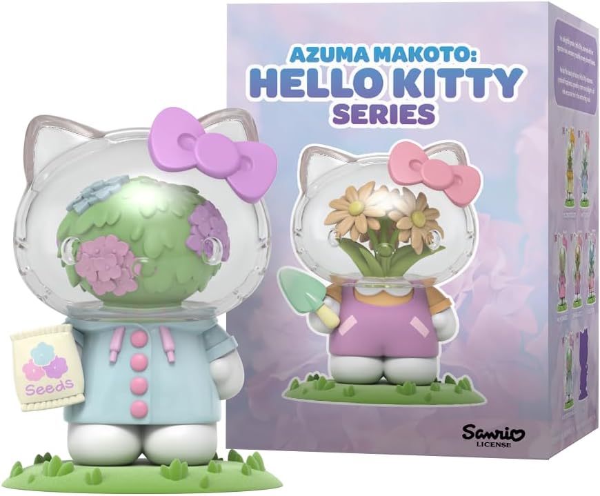Azuma Makoto x Sanrio: Hello Kitty Series | Blind Box Collectible Figurines | One Pack - Contains One Random Figure Modern