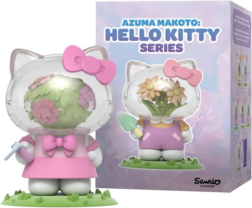 Azuma Makoto x Sanrio: Hello Kitty Series | Blind Box Collectible Figurines | One Pack - Contains One Random Figure Modern