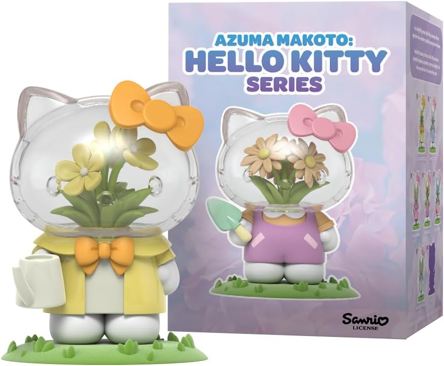 Azuma Makoto x Sanrio: Hello Kitty Series | Blind Box Collectible Figurines | One Pack - Contains One Random Figure Modern