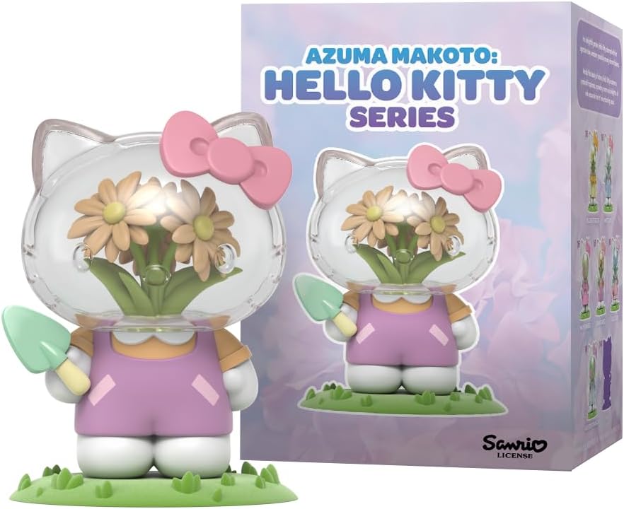 Azuma Makoto x Sanrio: Hello Kitty Series | Blind Box Collectible Figurines | One Pack - Contains One Random Figure Modern