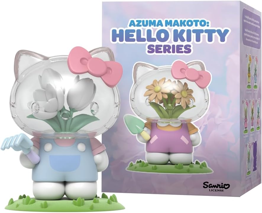 Azuma Makoto x Sanrio: Hello Kitty Series | Blind Box Collectible Figurines | One Pack - Contains One Random Figure Modern