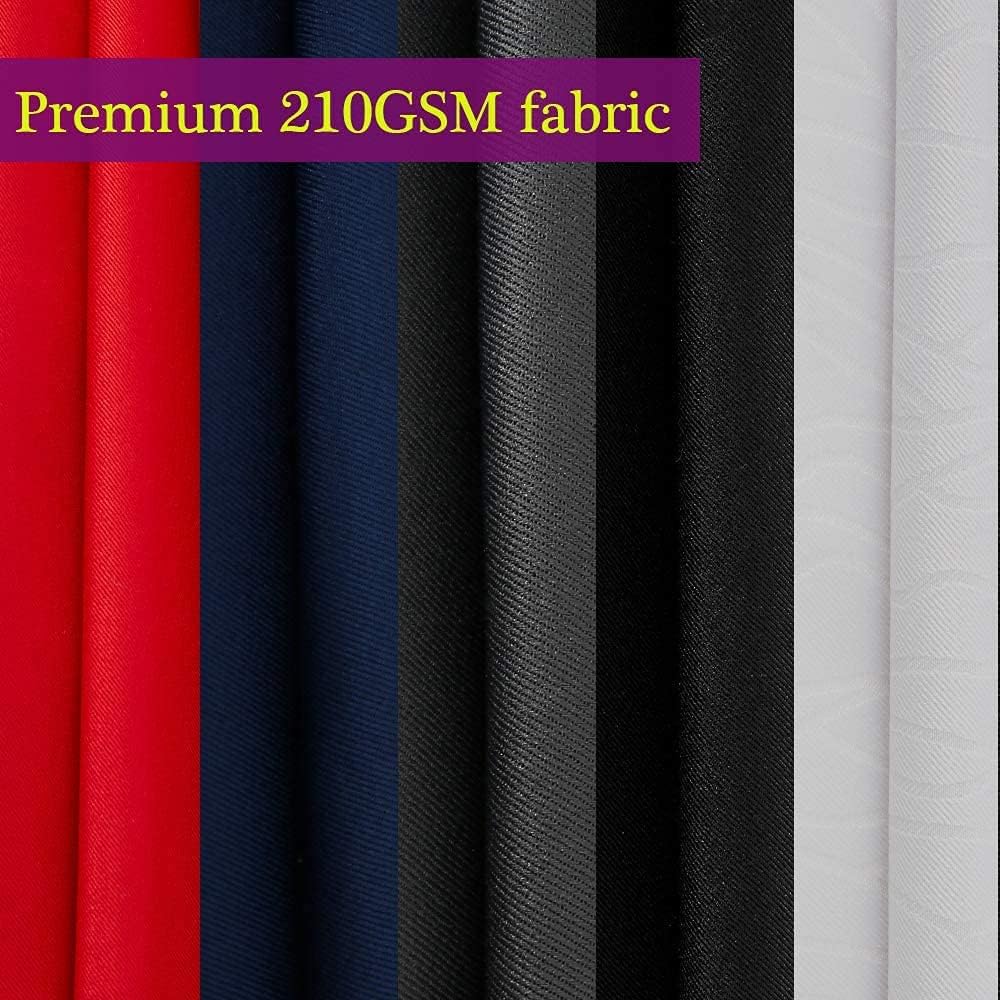 Obstal Rectangle Table Cloth, Oil-Proof Spill-Proof and Water Resistance Microfiber Tablecloth, Decorative Fabric Table Cover for Outdoor and Indoor Use (Navy Blue, 60 x 84 Inch) 84