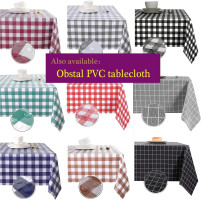 Obstal Rectangle Table Cloth, Oil-Proof Spill-Proof and Water Resistance Microfiber Tablecloth, Decorative Fabric Table Cover for Outdoor and Indoor Use (Navy Blue, 60 x 84 Inch) 84