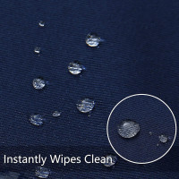 Obstal Rectangle Table Cloth, Oil-Proof Spill-Proof and Water Resistance Microfiber Tablecloth, Decorative Fabric Table Cover for Outdoor and Indoor Use (Navy Blue, 60 x 84 Inch) 84