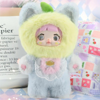 Plush Blind Box, Kawaii Nommi Cute Fruit Series Stuffed Blind Box Doll 1PC, Kawaii Mystery Plush Toys Collectible for Birthday Gift (1 of 7 Possible Styles)