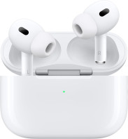 Apple AirPods Pro 2 Wireless Earbuds, Active Noise Cancellation, Hearing Aid Feature, Bluetooth Headphones, Transparency, Personalized Spatial Audio, High-Fidelity Sound, H2 Chip, USB-C Charging Without AppleCare+