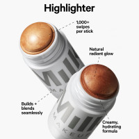 Milk Makeup Highlighter – Cream Highlighter Stick for Face + Body with Radiant, Shimmery Glow – Buildable, Blendable, Vegan Formula for All Skin Types Lit - Champagne Pearl