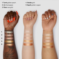 Milk Makeup Highlighter – Cream Highlighter Stick for Face + Body with Radiant, Shimmery Glow – Buildable, Blendable, Vegan Formula for All Skin Types Lit - Champagne Pearl