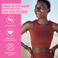 Vagisil Feminine Wash for Intimate Area Hygiene, Odor Block, Gynecologist Tested, Hypoallergenic, 16.9 oz with Pump 16.9 Fl Oz (Pack of 1)