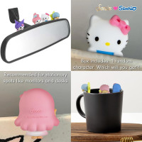 Sonix x Sanrio Hello Kitty & Friends Peekers - Pastel Series Blind Box - Adhesive Decorative Mini Figures - Includes Hello Kitty, My Melody, Kuromi, Little Twin Stars, or Mystery Character