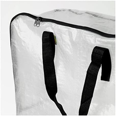 Ikea DIMPA 3 pcs Extra Large Storage Bag, Clear Heavy Duty Bags, Moth and Moisture Protection Storage Bags 1 Clear