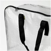 Ikea DIMPA 3 pcs Extra Large Storage Bag, Clear Heavy Duty Bags, Moth and Moisture Protection Storage Bags 1 Clear