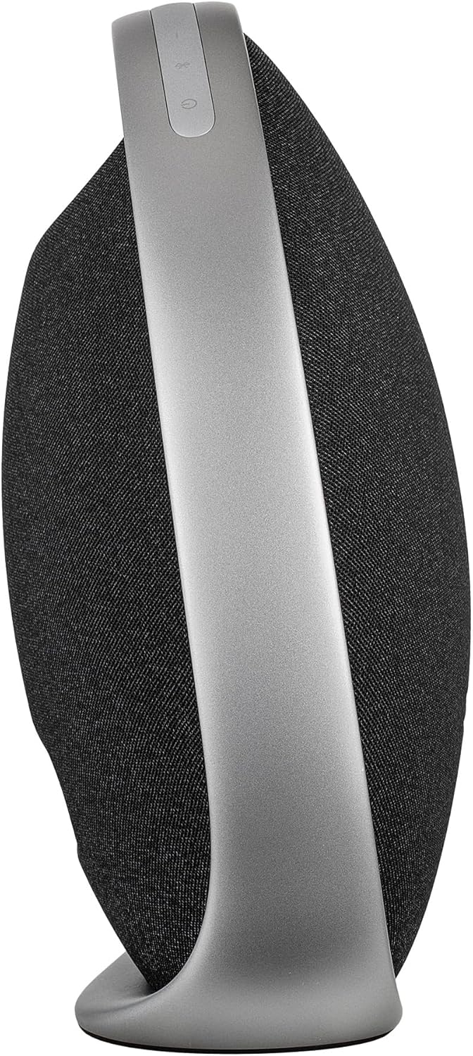 Harman Kardon Onyx Studio 9 Portable Stereo Bluetooth Speaker (HKOS9BLKJN) Bundle Including: 2X Aux Cable, Power Supply, Type-C Cable, Fiber Cloth