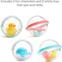 Munchkin® Float & Play Bubbles™ Baby and Toddler Bath Toy, 4 Count 4 Count Float & Play