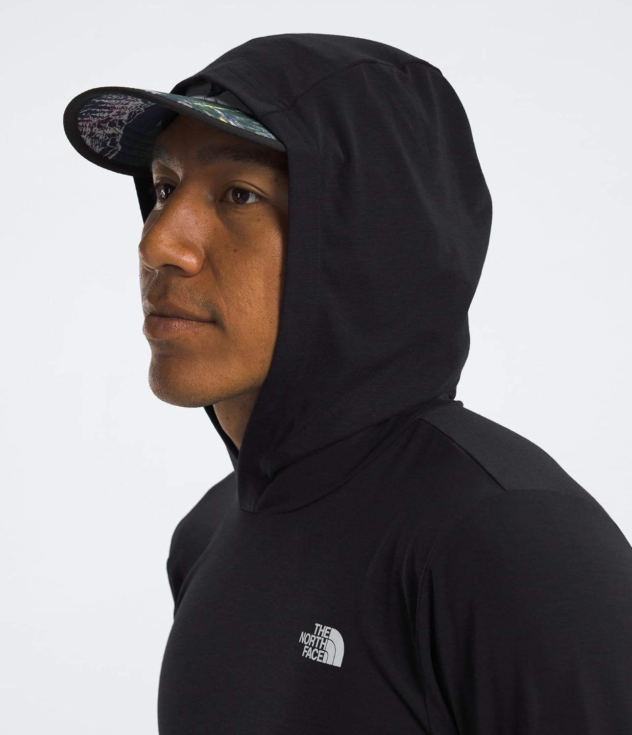 THE NORTH FACE Men's Adventure Sun Hoodie | Light & Breathable With Upf 40+ Sun Protection & 3-piece Hood X-Large Tnf Black