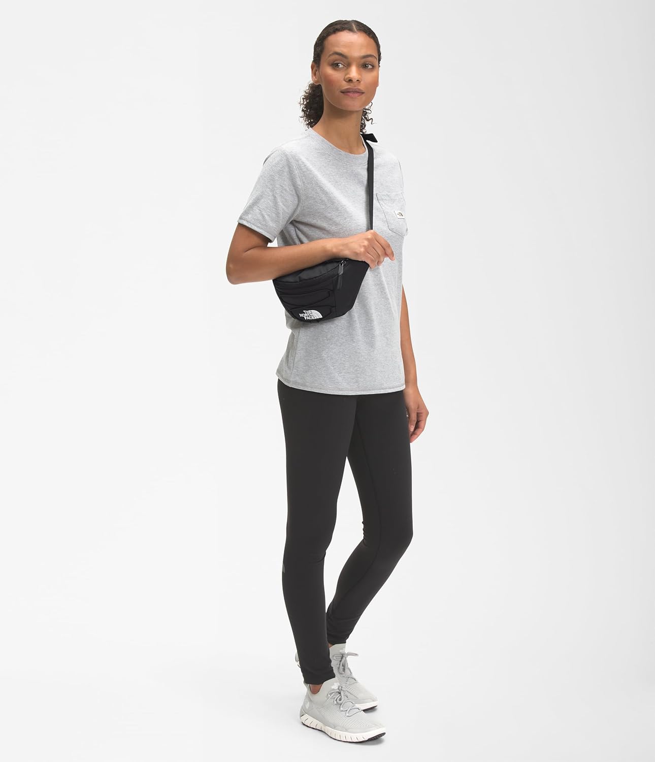 The North Face Jester Lumbar Pack | Fanny Pack with Water Repellent Finish, 2.2 Liters, Crossbody Adjustable Strap, TNF Black-NPF, One Size One Size TNF Black-NPF
