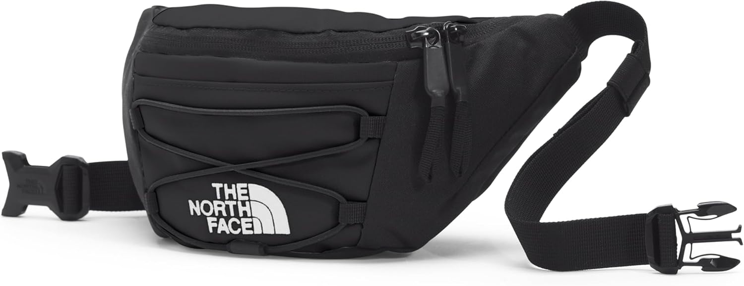 The North Face Jester Lumbar Pack | Fanny Pack with Water Repellent Finish, 2.2 Liters, Crossbody Adjustable Strap, TNF Black-NPF, One Size One Size TNF Black-NPF