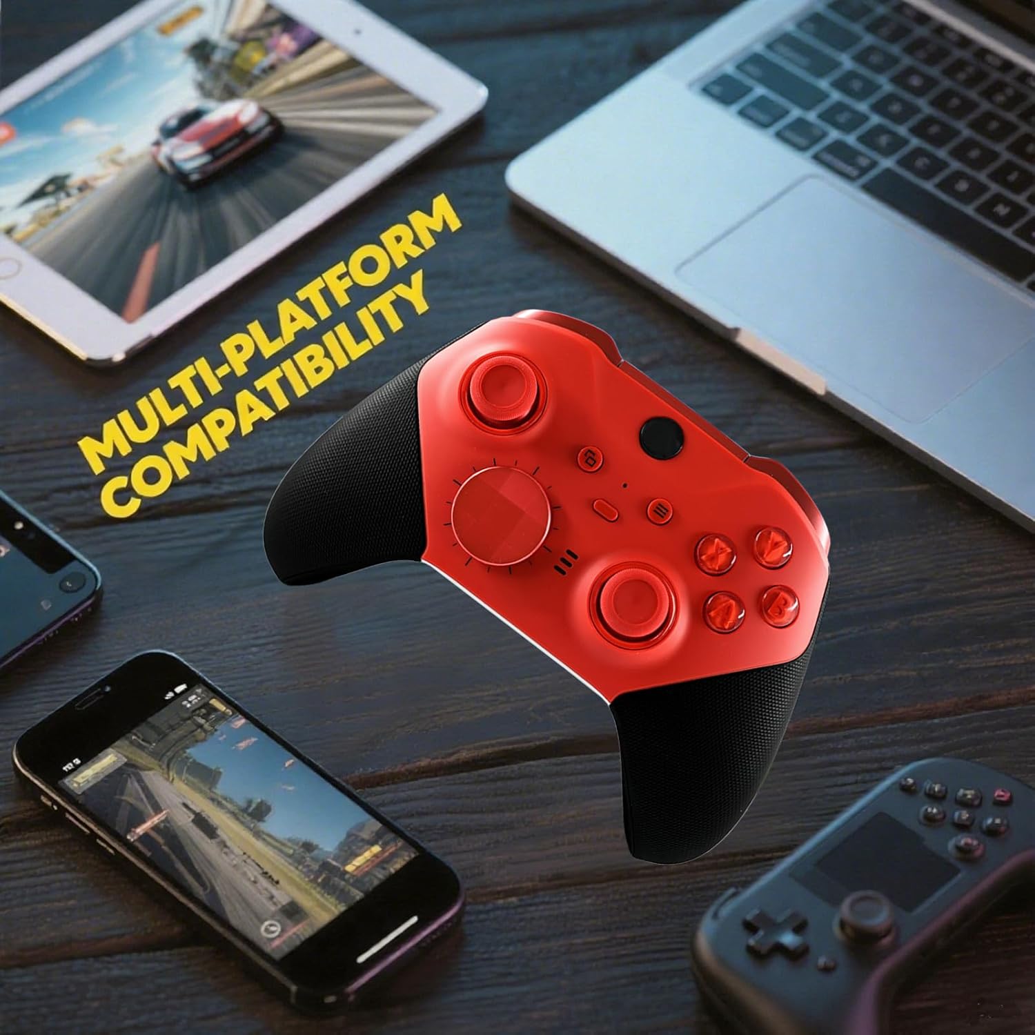 YanYanGou Elite Series 2 Core Controller Compatible for Xbox Elite Series 2 Controller-Red,Gaming Controller Compatible with Xbox Series X|S,Xbox One X|S [video game] [video game]