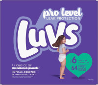 Luvs Diapers - Size 6, 64 Count, Paw Patrol Disposable Baby Diapers Size 6 64