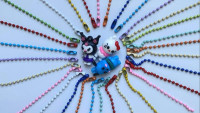Kuromi 40 pcs Characters Miniature Blind Box Random Gift Set
