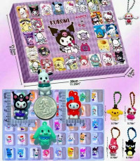 Kuromi 40 pcs Characters Miniature Blind Box Random Gift Set