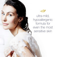 Dove Instant Foaming Body Wash 4 Count for Softer and Smoother Skin Sensitive Skin Effectively Washes Away Bacteria While Nourishing Your Skin 13.5 oz