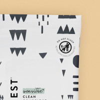 The Honest Company Clean Conscious Multi-Use Wipes | Hypoallergenic + Unscented for Sensitive Skin | Over 99% Water, Compostable, Plant Based, Baby Wipes | Pattern Play, 10 Count (Pack of 6)