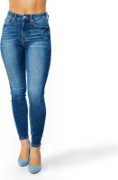 Judy Blue High Waist Tummy Control Classic Skinny Jeans 88799 15 Medium Blue