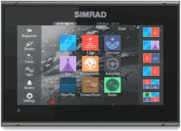 Simrad GO Chartplotter and Fish Finder, with Transducer and Radar Options, Preloaded C-MAP Discover Chart Card 9