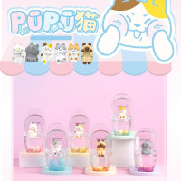 Cat Blind Box -Mini Toilet Figures Phone Stand Series 1PC Blind Boxes Random Design Cute Cat Figures Blind Bag Collectible Toy Action Figure Mystery Bag Birthday Gift, Cell Phone Stand for Desk Decor