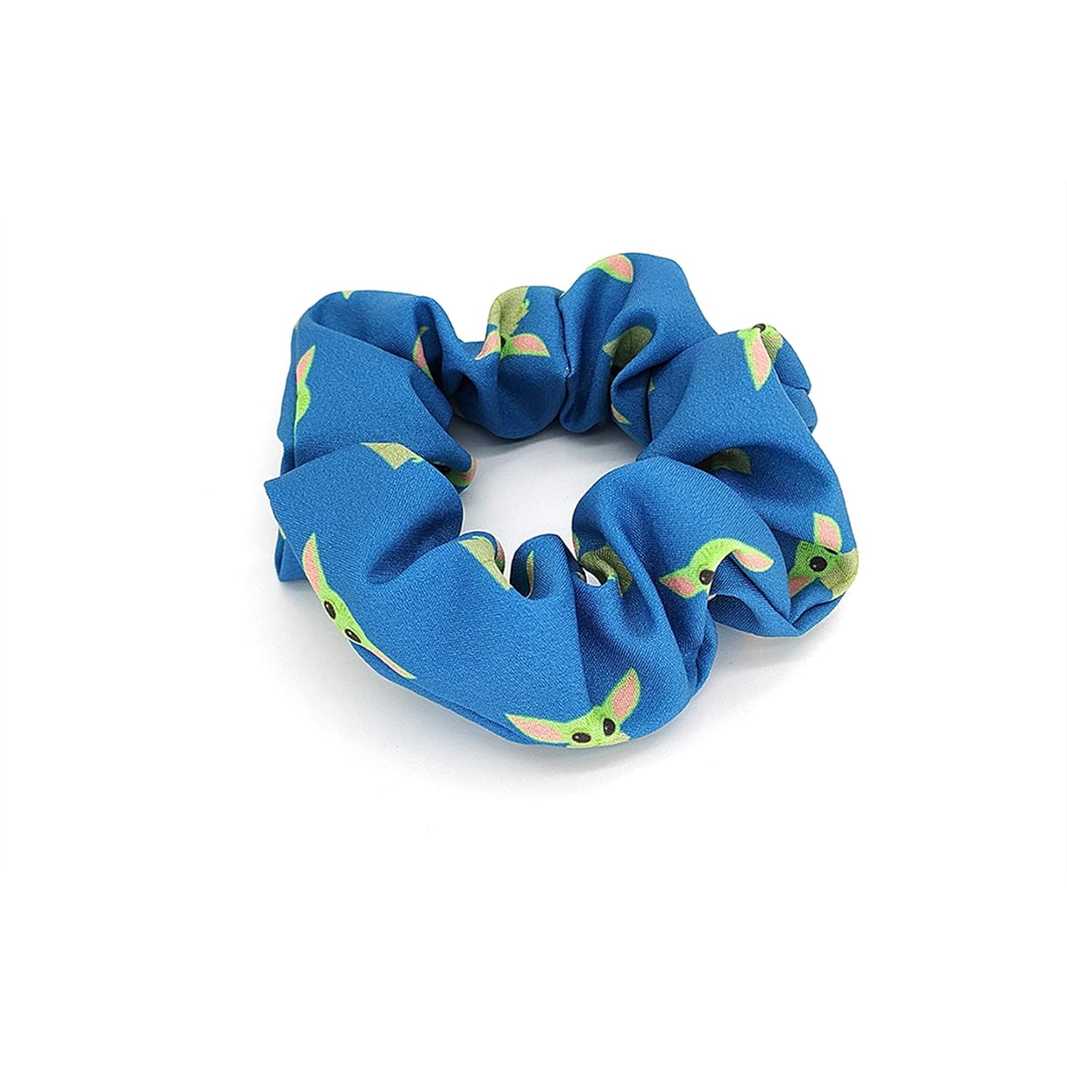 BLAISTER Cute Baby Yoda Headbands Hair Scrunchies for Women Non Slip Stretchy Breathable Hair Bands Criss Cross Head Wrap Elastic Hair Tie Ropes Hair Accessories