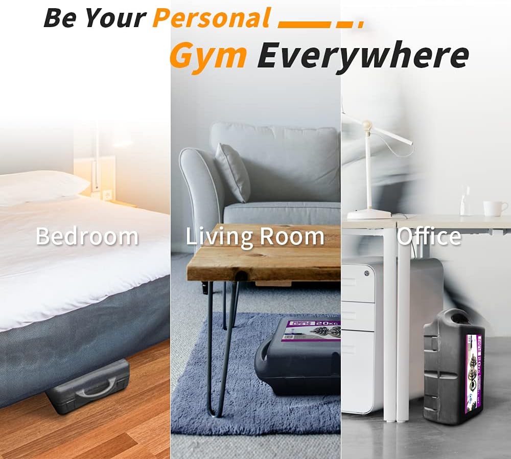 Adjustable Dumbbells Set 44 LB / 66 LB / 110 LB Home Weight Lifting Professional Dumbbells for Body Workout Home Gym Fitness with Carry Case 66.0 Pounds