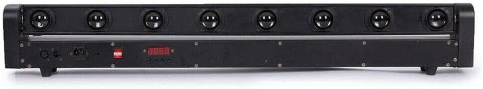 2PCS Moving Head Lights, 4-in-1 8x10W LED Moving Head Stage Lights DJ Moving Head Beam Bar RGBW DMX512 Sound Activated Strobe Effect Stage Lighting for Disco KTV Club Party Wedding 2 PCS