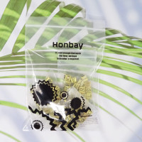 Honbay 78PCS 7mm Metal Letter Beads A-Z Alphabet Cube Beads Jewelry Making Spacer Beads Big Hole Beads for DIY Crafts and Jewelry Making (Antique Gold)