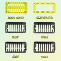 Oneblade replacement blade Professional Blade Trimmer with Adjustable Hair Guards Combs-Compatible with Philips Shaver Norelco OneBlade QP2520 QP2530 QP2630 QP6510 Shift Sizes from 0.4 to 10 mm