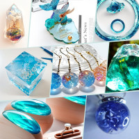 Resin Epoxy, KHKD RESIN 1 Gallon Epoxy Resin Kit- 2 Part Crystal Clear Resina Epoxica - High Gloss Odorless, UV & Impact Resistance Food Grade Epoxy Perfect for DIY Crafts, Jewelry, Art Coating B-1 Gallon