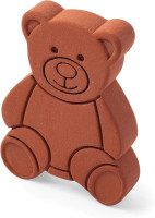 Fox Run Terracotta Brown Sugar Keeper and Saver, Bear Set of 1 Bear