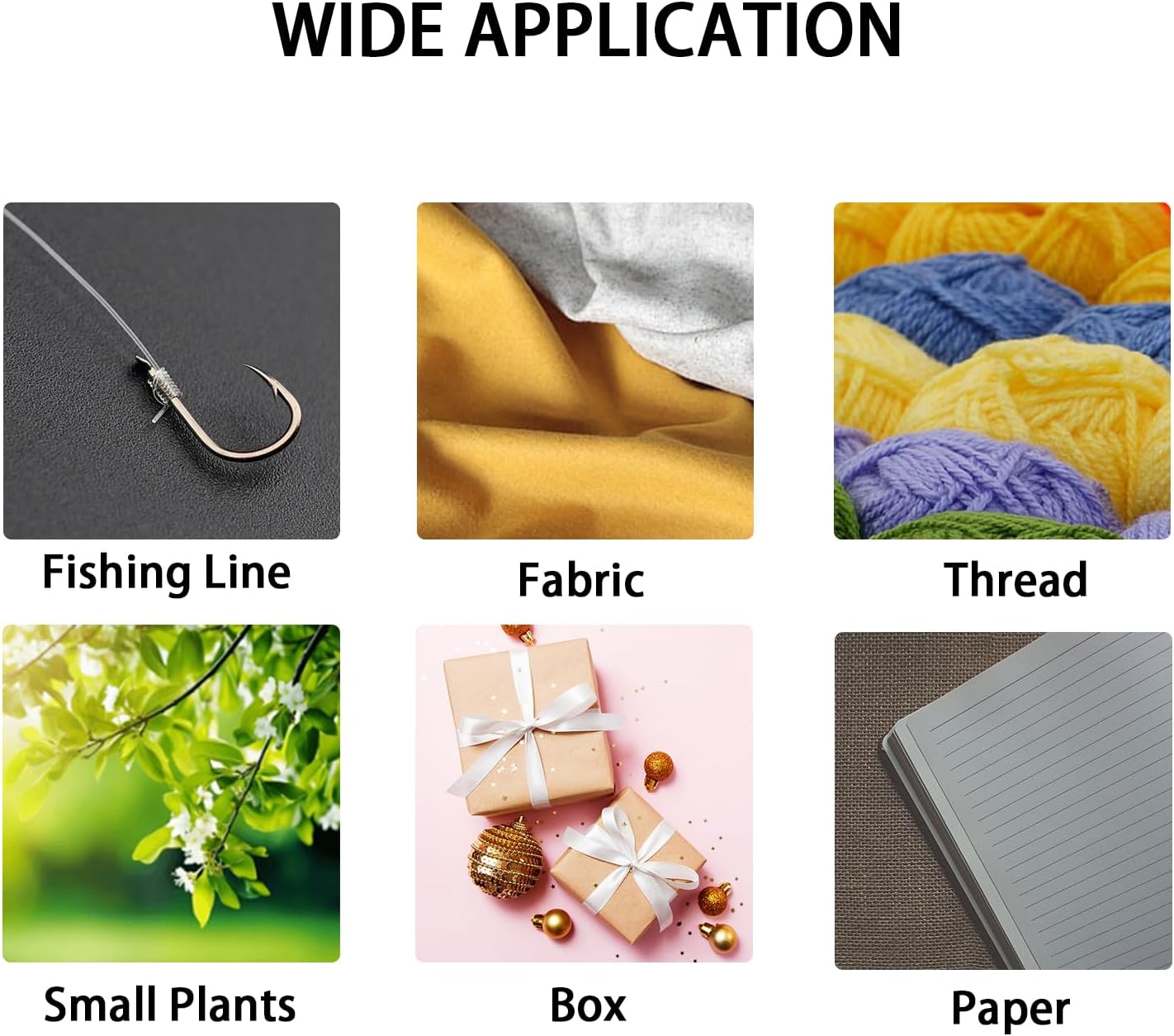 UCEC 12 Packs Thread Snips for Sewing Scissors Small Crochet Scissors Thread Cutter Yarn Cutter, 4.2