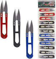 UCEC 12 Packs Thread Snips for Sewing Scissors Small Crochet Scissors Thread Cutter Yarn Cutter, 4.2