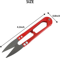 UCEC 12 Packs Thread Snips for Sewing Scissors Small Crochet Scissors Thread Cutter Yarn Cutter, 4.2