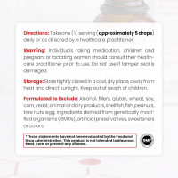 Pure TheraPro BioActive Vegan Methylated Vitamin B12 Sublingual Liquid Methylcobalamin, Hydroxocobalamin & Adenosylcobalamin 1,000 mcg per Drop (5 Drops = 5,000mcg / 2 Month Supply) 10 ml 0.34 Fl Oz (Pack of 1)