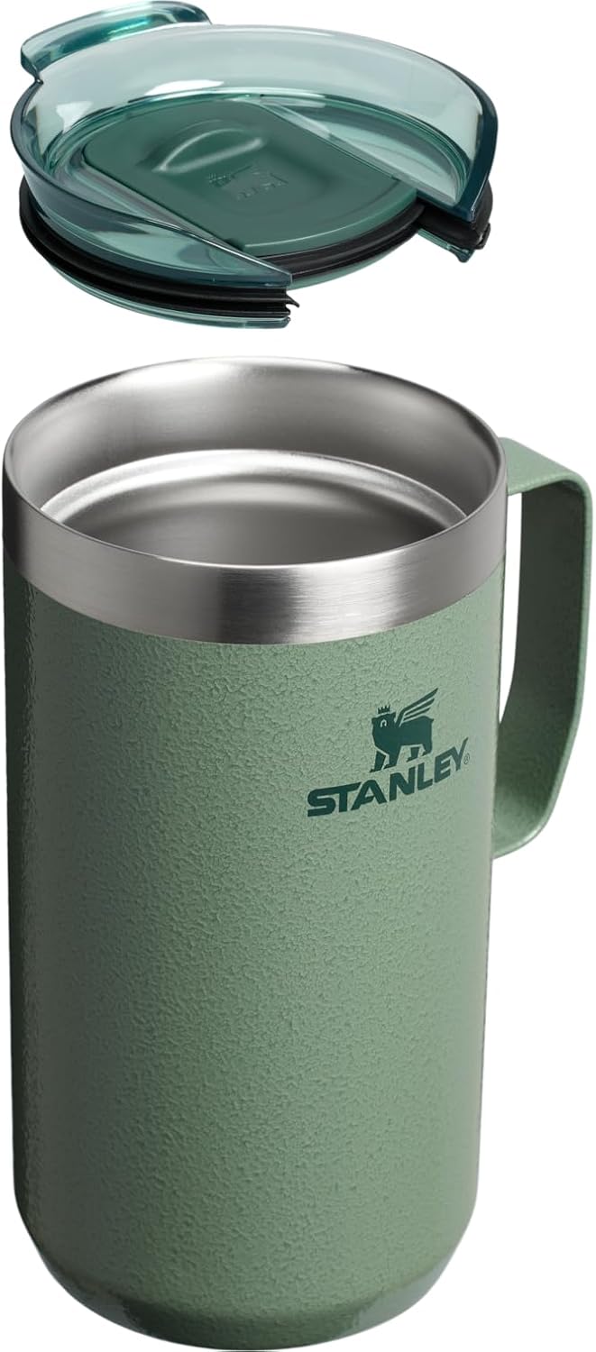 Stanley Everyday Camp Mug Hammertone Green 24 Ounces
