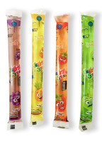 Apexy Jelly Straws, Fruit Jelly Filled Strips, Tiktok Candy Trend Items, Assorted Fruit Jelly Sticks, 35.27oz (55 pcs) 2.2 Pound (Pack of 1)