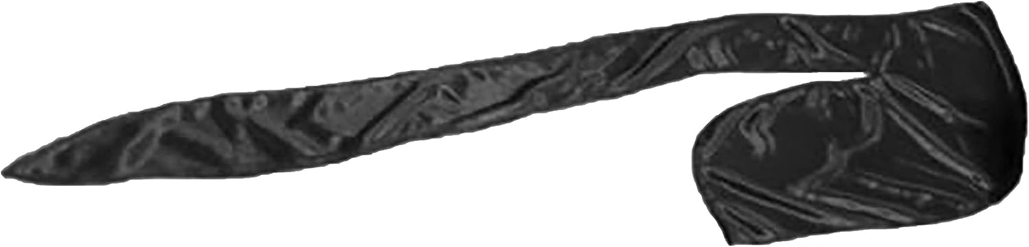 Premium Silky 360 Wave Builder Durag for Men- Extra Long Ties - Unisex - Wide Strap - Durags for Men Waves- Fashion - Black