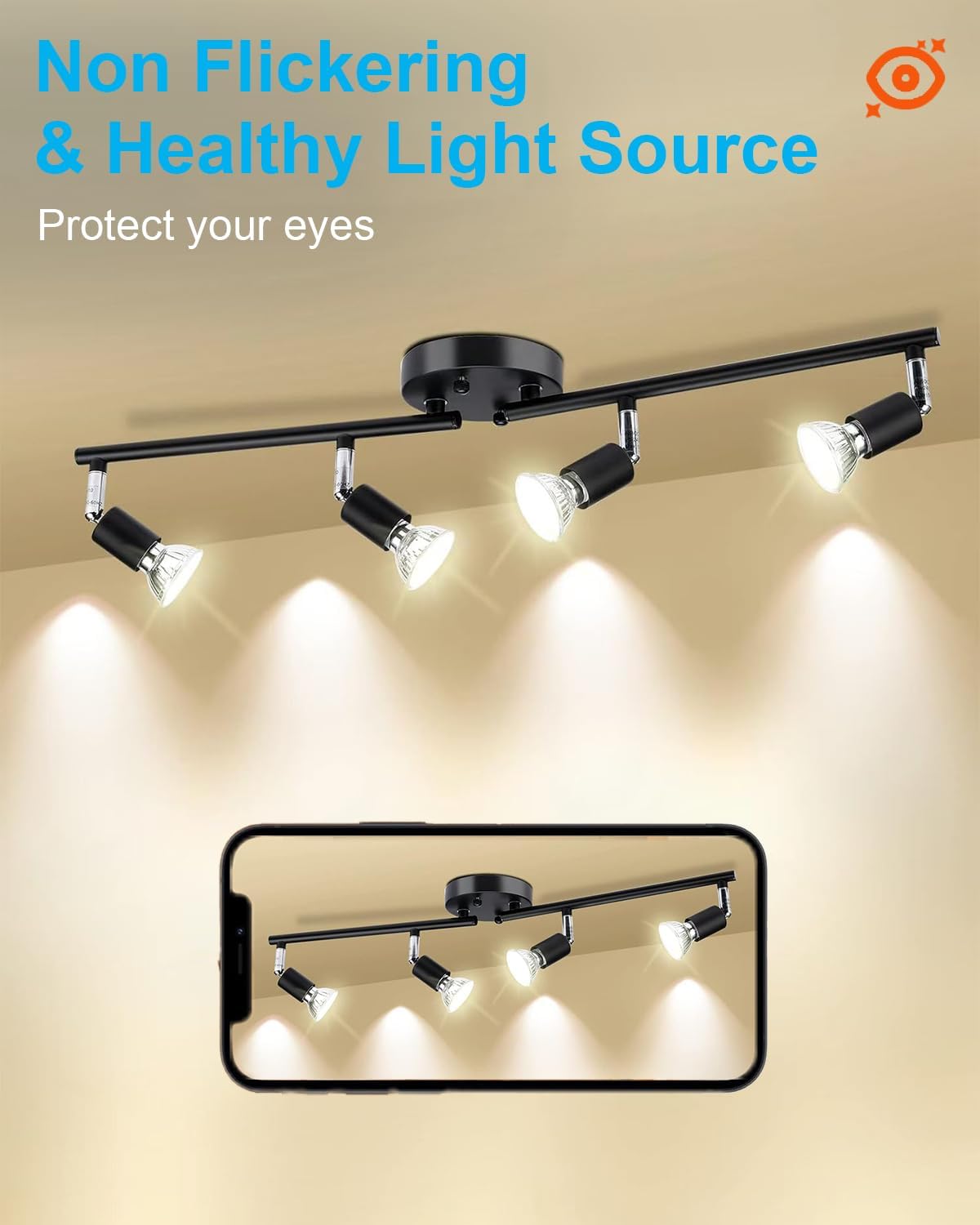 GU10 Halogen Light Bulbs for Candle Warmer Lamp, Dimmable MR16 120V 25W Bulbsfor Track and Range Hood, Warm White 25.0 Watts