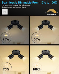 GU10 Halogen Light Bulbs for Candle Warmer Lamp, Dimmable MR16 120V 25W Bulbsfor Track and Range Hood, Warm White 25.0 Watts