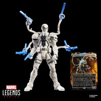Spider-Man Marvel Legends Series Magic: The Gathering Agent Anti-Venom, 6-Inch Action Figure Toy & Exclusive Foil Collectible Card Game Trading Card